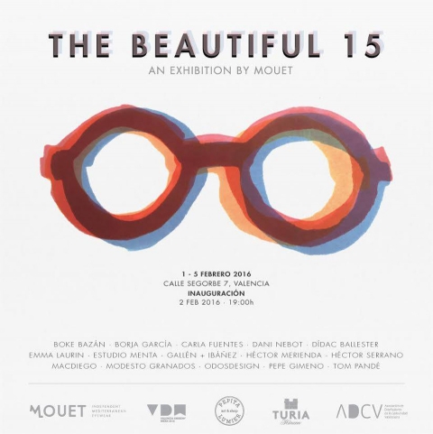 Nociones Unidas en la exposición “The beautiful 15” de MOUET
