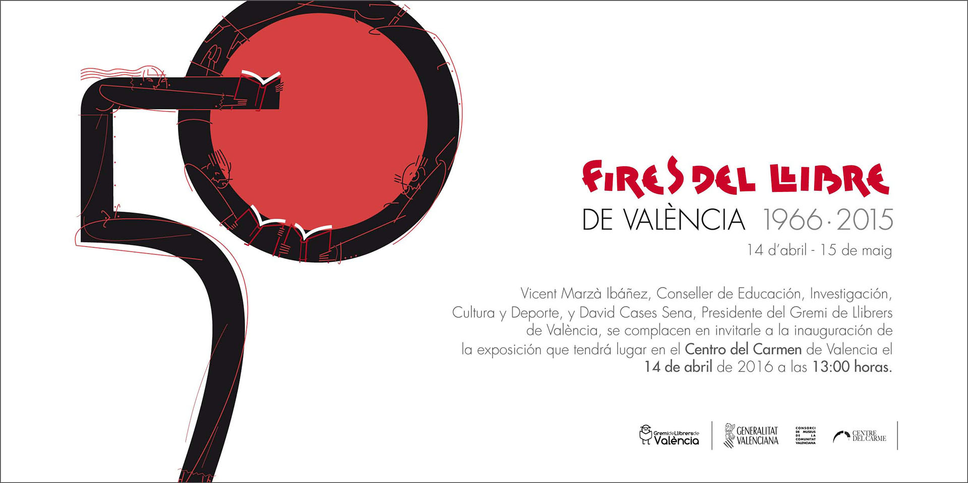 Nuestro cartel de la 42 edición en la expo “Fires del Llibre”