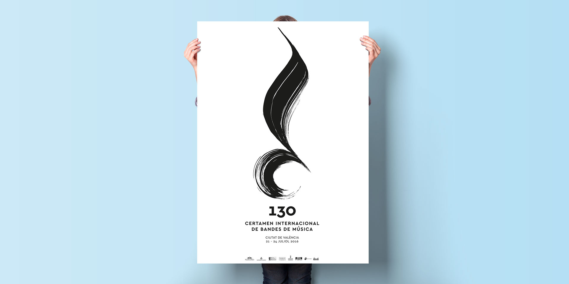Diseño de la imagen del 130 Certamen Internacional de Bandas de Música