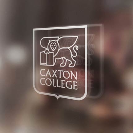 caxton college rediseno logotipo