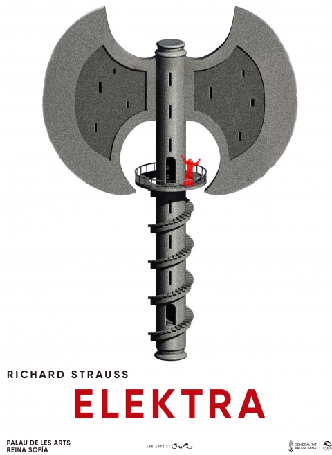 Diseño para Elektra, Richard Strauss (Nociones Unidas)