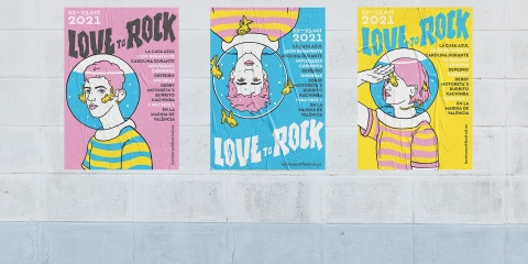 love to rock 2021 carteles muro min