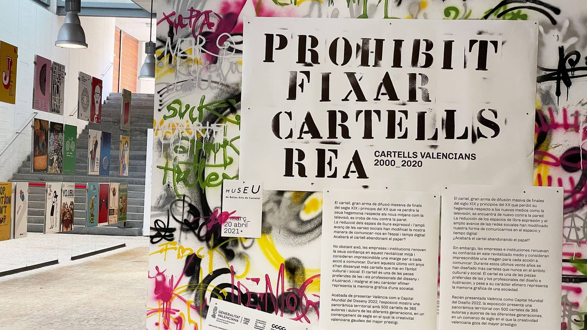 Prohibit fixar cartells en Castelló